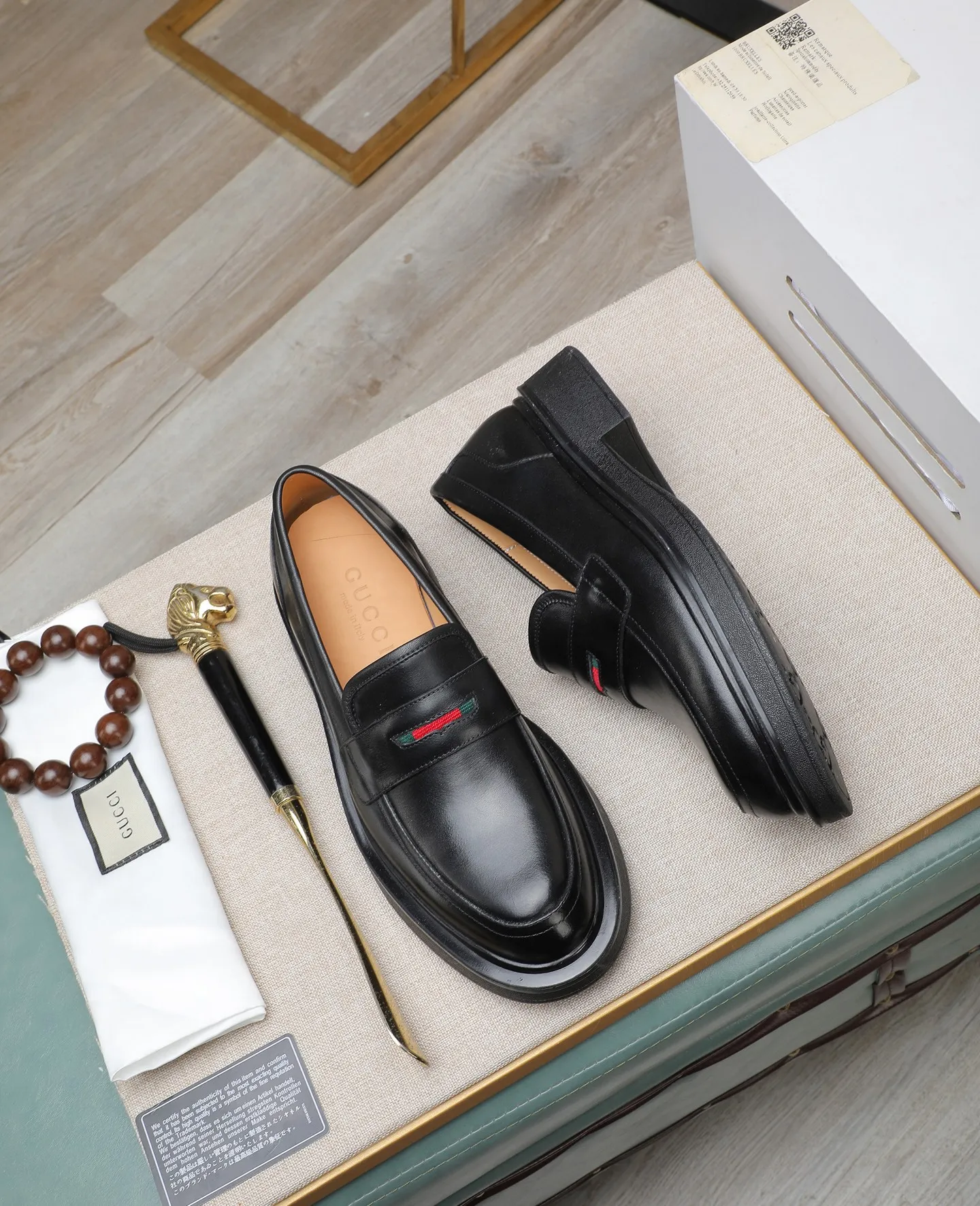 Men's shoes 💰520 📛📛Original (water-dyed cow lining) GUCCI official website formal shoes🌀 Italian 🇮🇹Imported cowhide➕Top imported water-dyed cowhide lining💋Finely handmade Original bottom, the real thing looks better when photographed in person Standard size 38-44